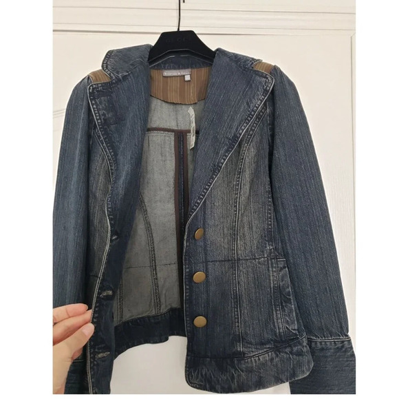 BNWT Tailored Fitted Tristan  & Iseut Jean Blazer - Picture 11 of 16
